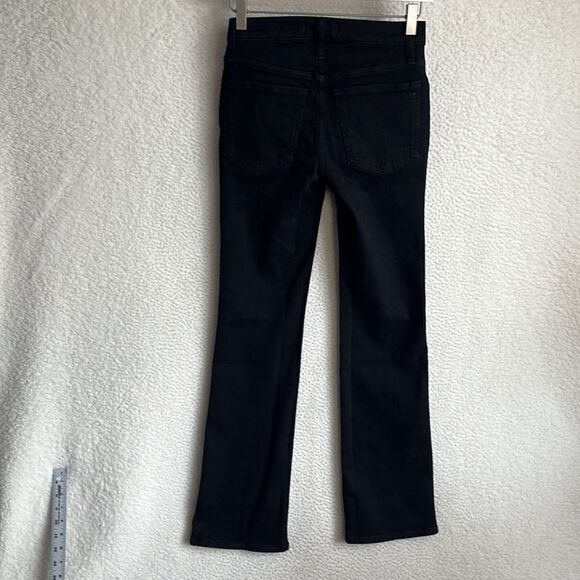Madewell Kickout Full Length Jeans‎ Womens Size 23 Black - Picture 6 of 8